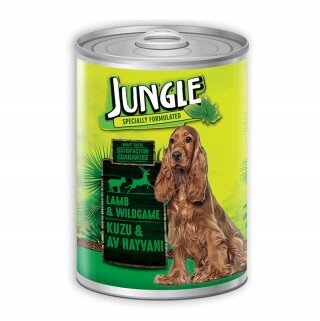 Jungle Kuzu Etli Av Hayvanlı 415 gr Köpek Maması kullananlar yorumlar